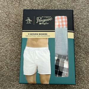 Original Penguin Woven Boxer Set